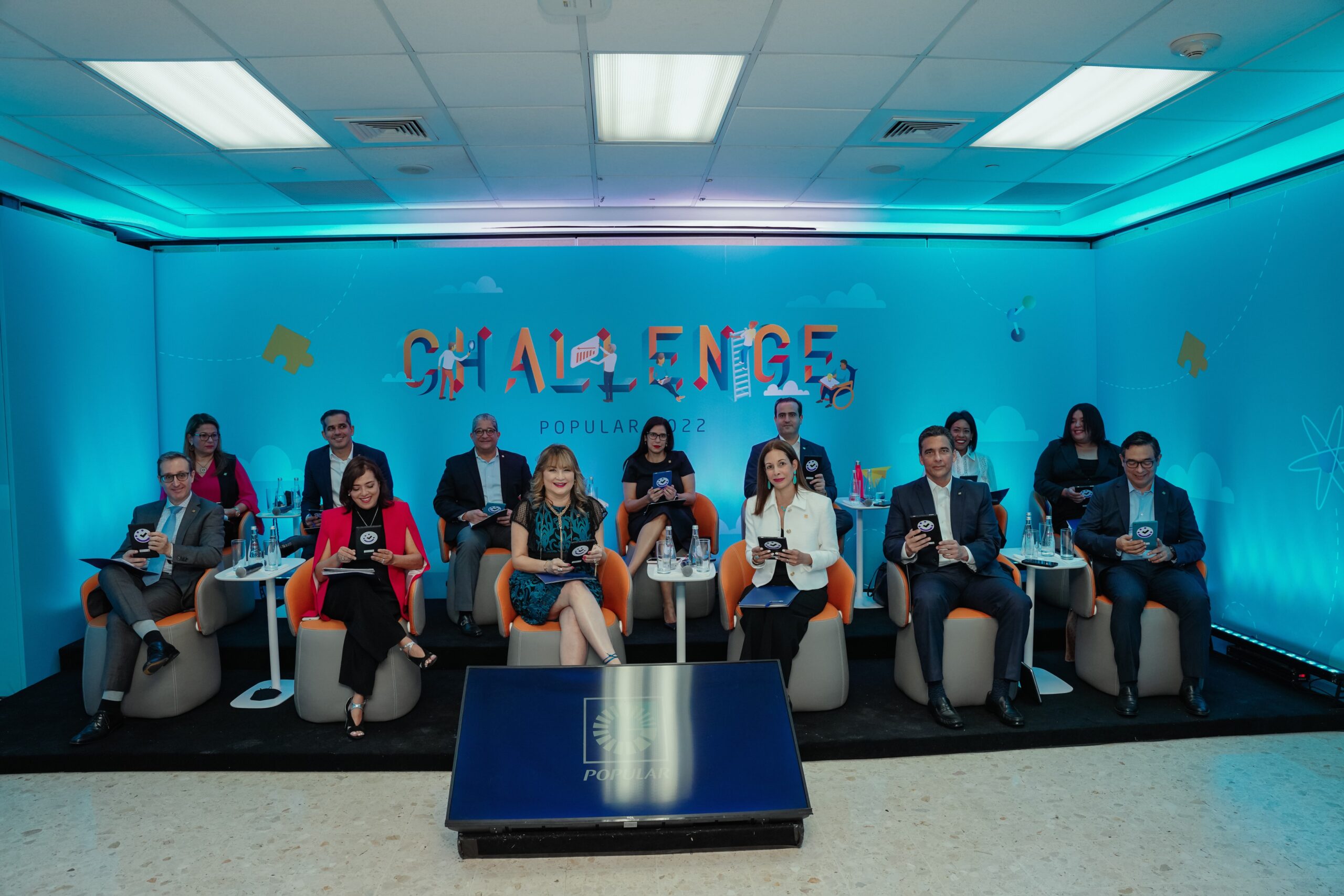 El Banco Popular Dominicano realizó la primera edición interna del Challenge Popular para sus colaboradores, una competición de cocreación de ideas