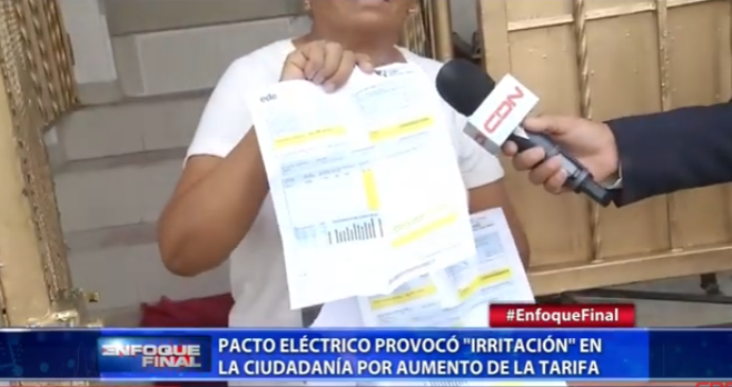 Pacto Eléctrico provocó "irritación" en ciudadanía por aumento de tarifa