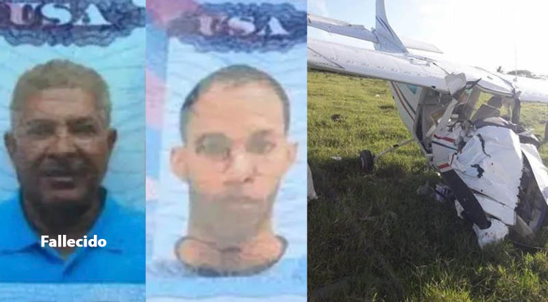 Estos son los fallecidos en el accidente aéreo en Puerto Plata
