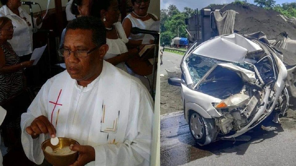 Sacerdorte de El Millón pierde la vida en accidente automovilístico