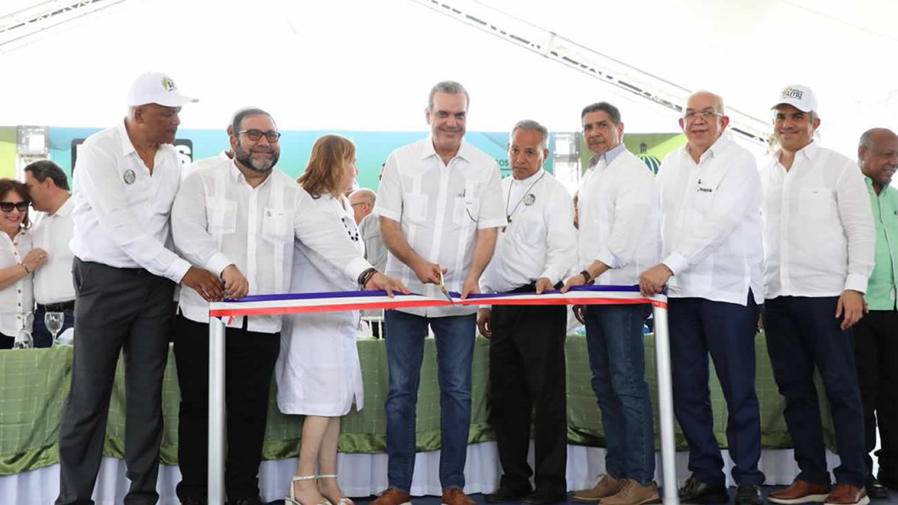 Presidente Abinader inaugura Feria Nacional del Arroz  