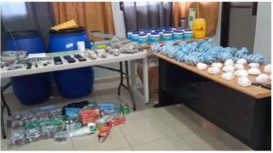 Desmantelan laboratorio de procesamiento de droga en San Cristóbal