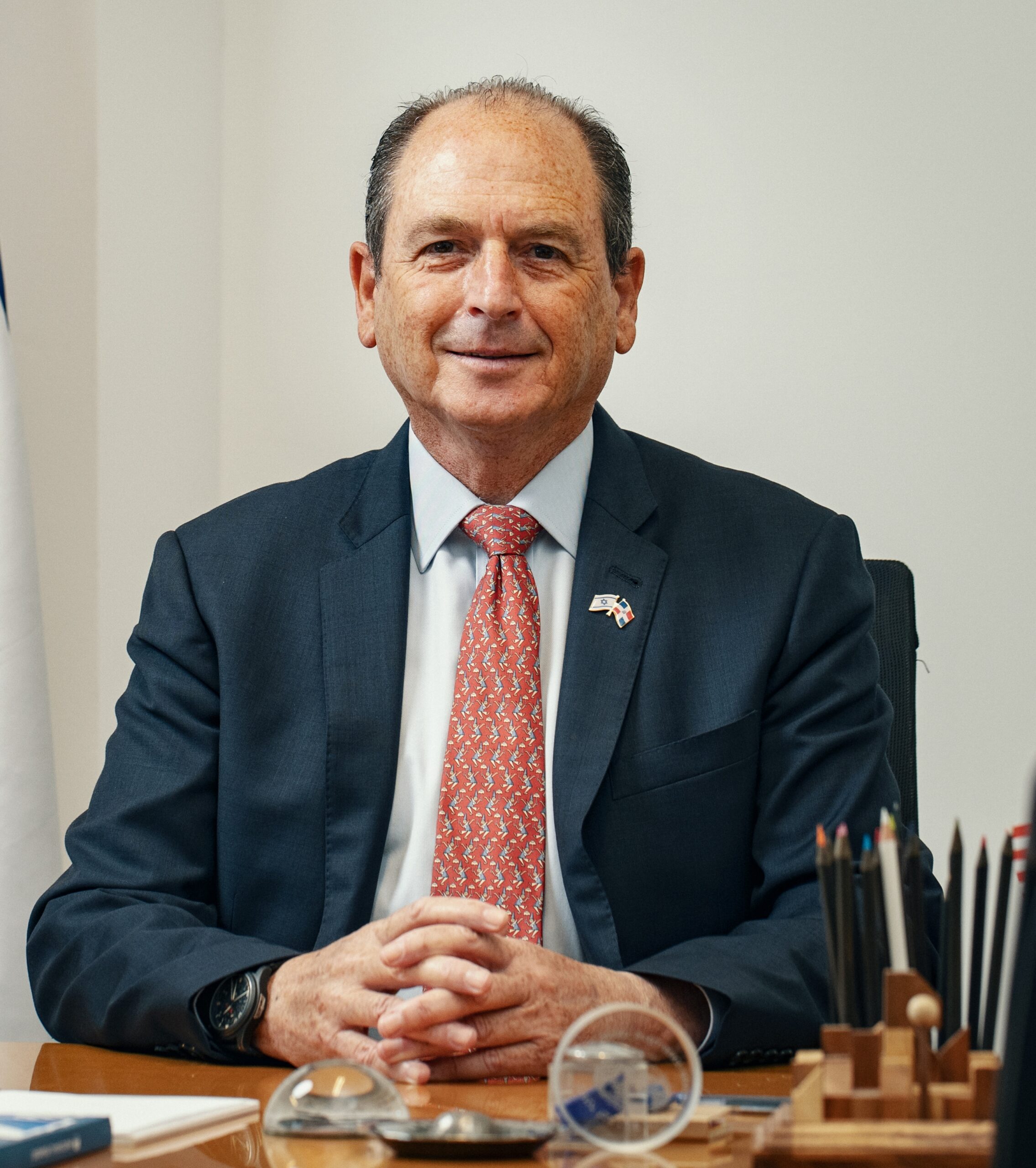 Embajador de Israel elogia estrategia de seguridad ciudadana "Mi País Seguro"