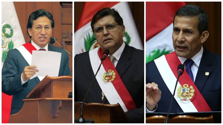 Perú propone proyecto de ley para acusar presidentes por delitos contra administración pública y violación sexual