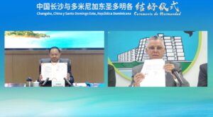 SDE formaliza hermanamiento con ciudad china de Changsha 