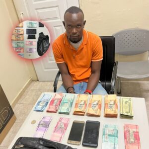 Hombre es detenido por las autoridades tras sustraer dinero a empleador 