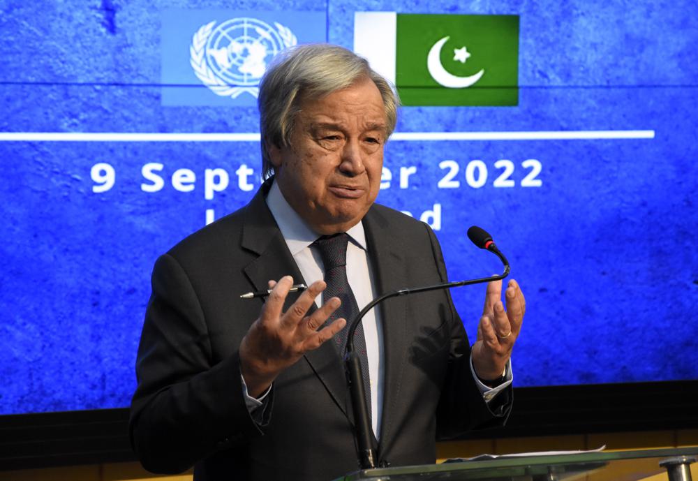 António Guterres habla con sobre la guerra en Ucrania