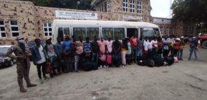 28 nacionales haitianos son detenidos por CESFronT en Monte Cristi