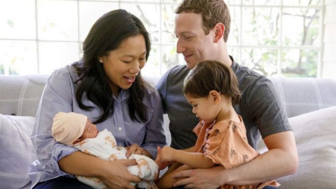 Mark Zuckerberg y Priscilla Chan anuncian que esperan su tercer hijo