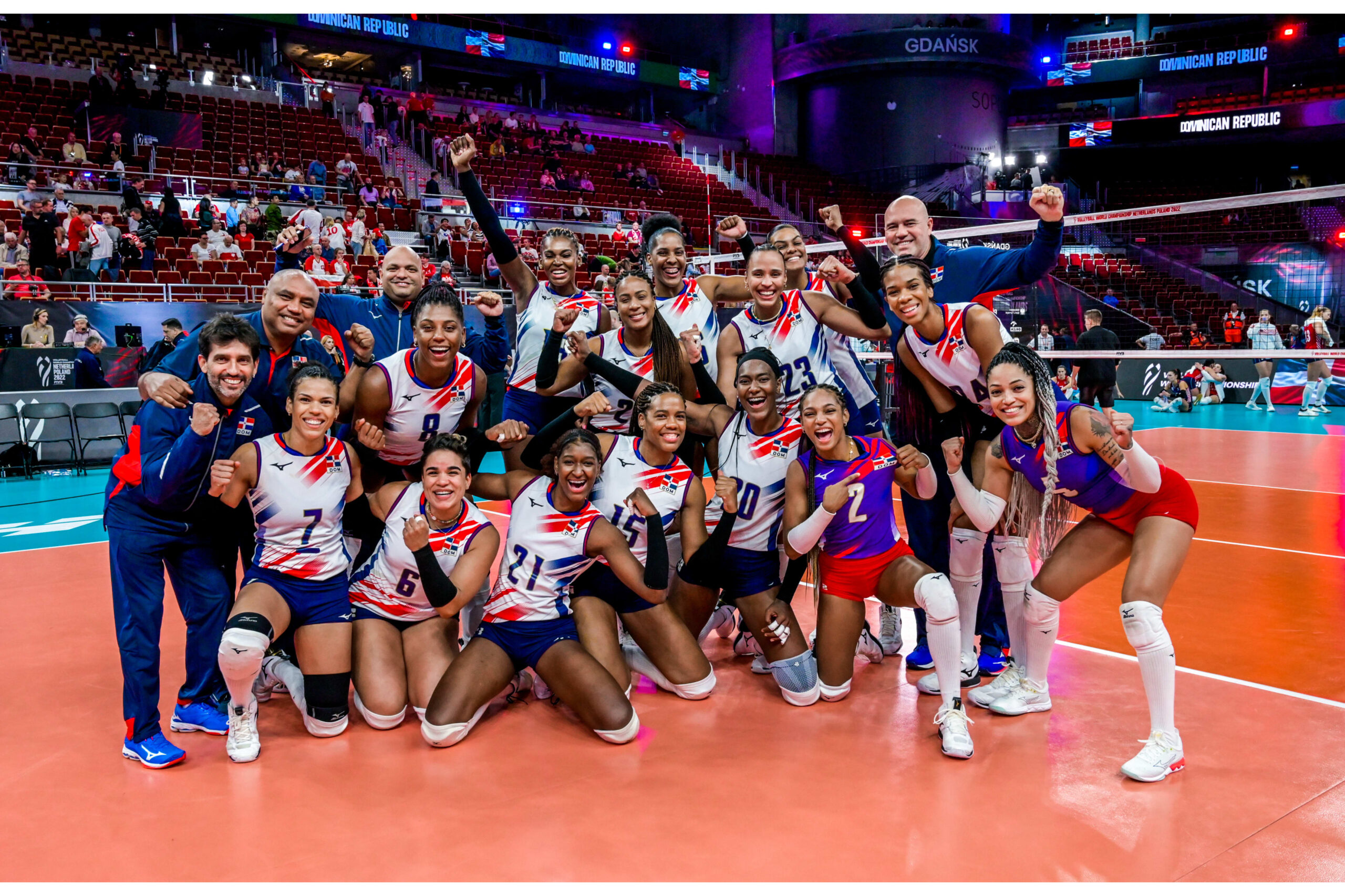Reinas del Caribe mantienen invicto en el Mundial de Voleibol Femenino