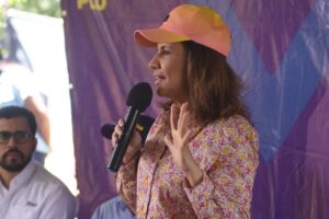 Margarita Cedeño realiza recorrido por el sur: asegura que hará un Gobierno de oportunidades