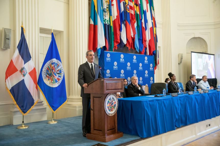 Abinader ante OEA: crisis que desborda fronteras de Haití es una amenaza para seguidad nacional