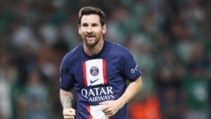 Messi, brillante en Champions en la goleada del PSG y apunta a Qatar 