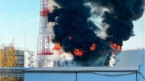 Se incendia un depósito de petróleo en la región rusa de Bélgorod tras un ataque