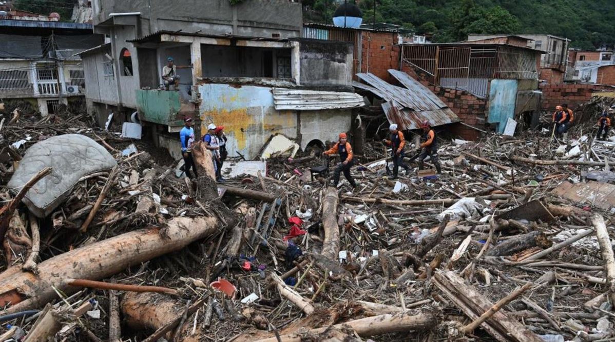 Tragedia en Venezuela: al menos 22 muertos y 52 desaparecidos tras fuertes inundaciones