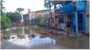 Residentes piden eliminar agua estancada en Madre Vieja Norte de San Cristóbal
