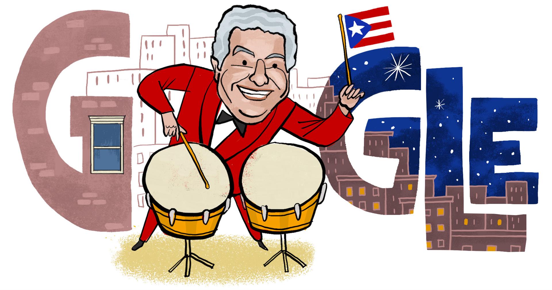 Doodle animado honra el legado musical de Tito Puente