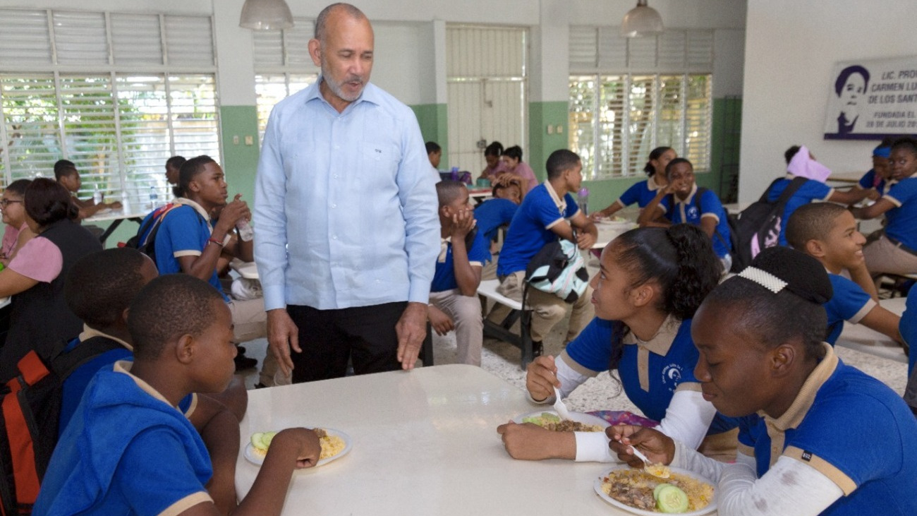 INABIE inicia con éxito Programa de Alimentación Escolar a nivel nacional