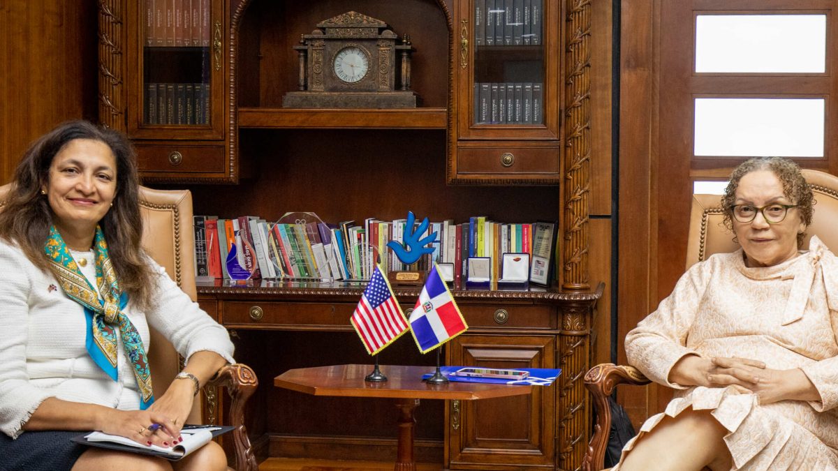 Procuradora y subsecretaria reafirman compromiso de cooperación entre RD y Estados Unidos