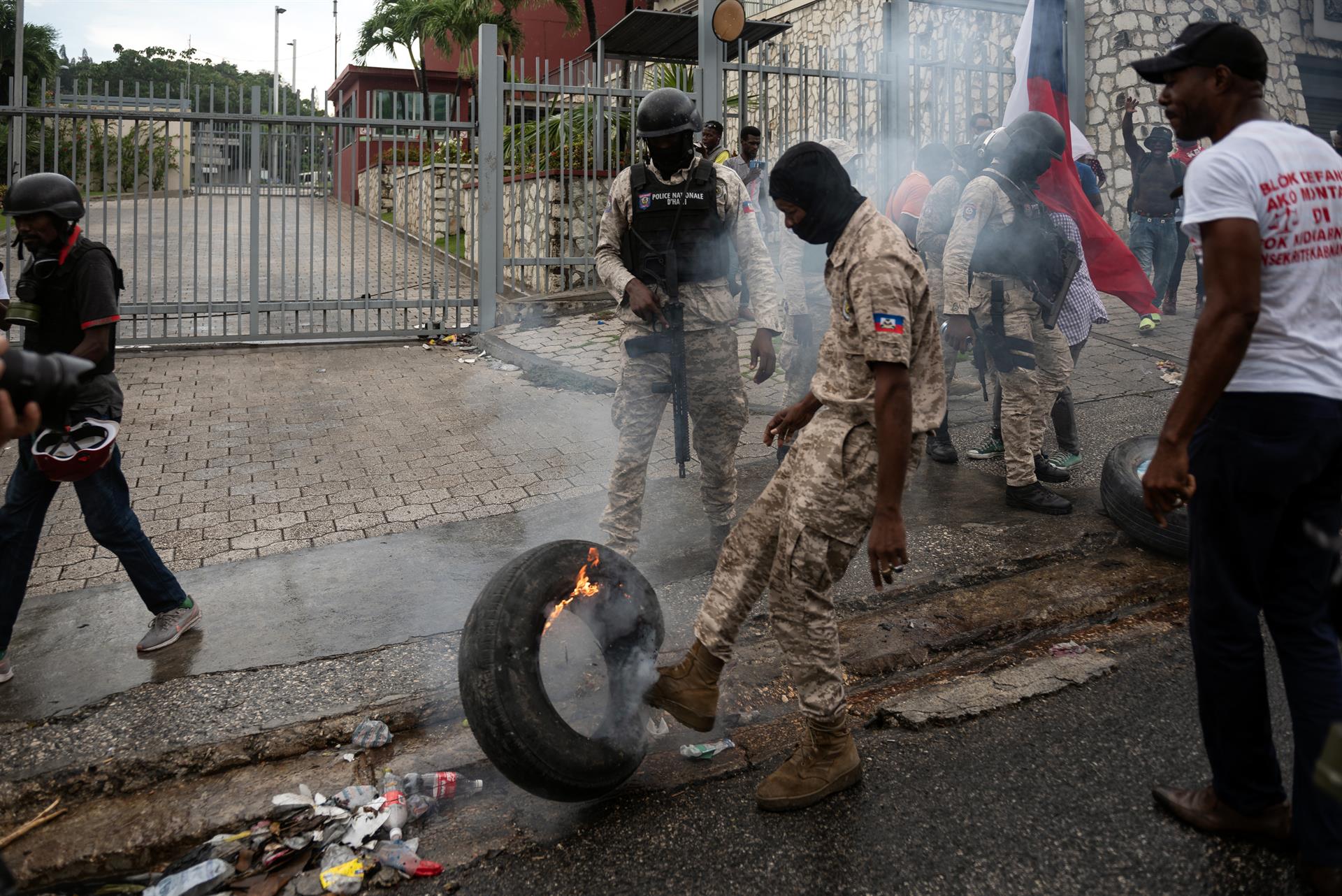 Reportan nuevas protestas en Haití contra la injerencia extranjera