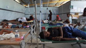 Ascienden a 36 las muertes por brote de cólera en Haití