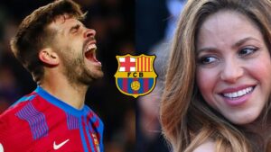 Gerard Piqué tendrá lucir el logo de Shakira en la camiseta del Barcelona ¿Karma o casualidad?