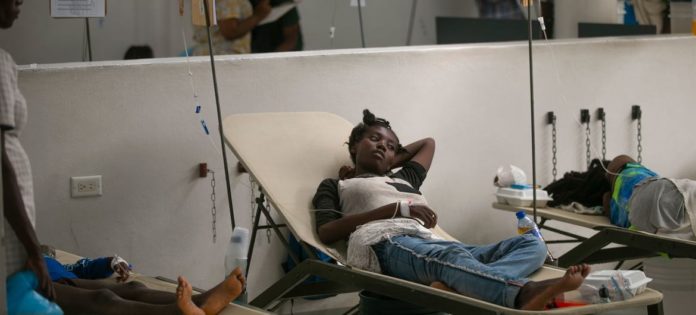 ONU alerta sobre un aumento sostenido de casos de cólera en Haití