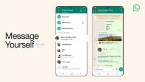 WhatsApp activará función que facilita el envío de mensajes a uno mismo