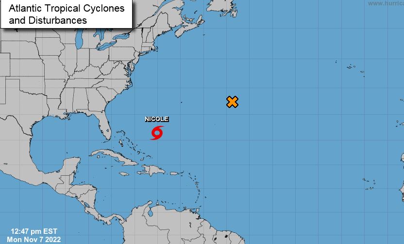 Bahamas y Florida, atentas a la tormenta subtropical Nicole