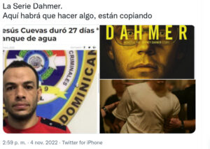 Dahmer tendencia en RD tras el asesinato de Jesús Cuevas