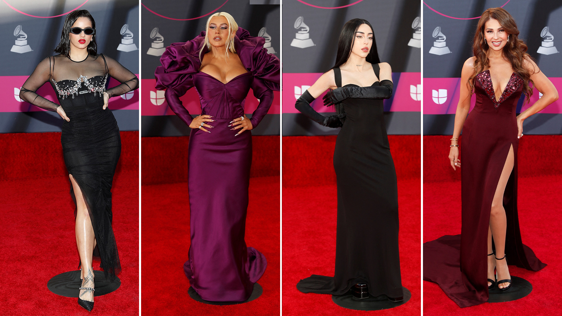 Alfombra roja de los Latin Grammy; mejores y peores vestidos