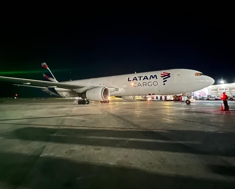 Latam Cargo llega a Santo Domingo con vuelos de carga