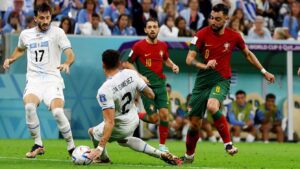 Portugal ganó 2-0 sobre Uruguay en el Mundial Qatar 2022