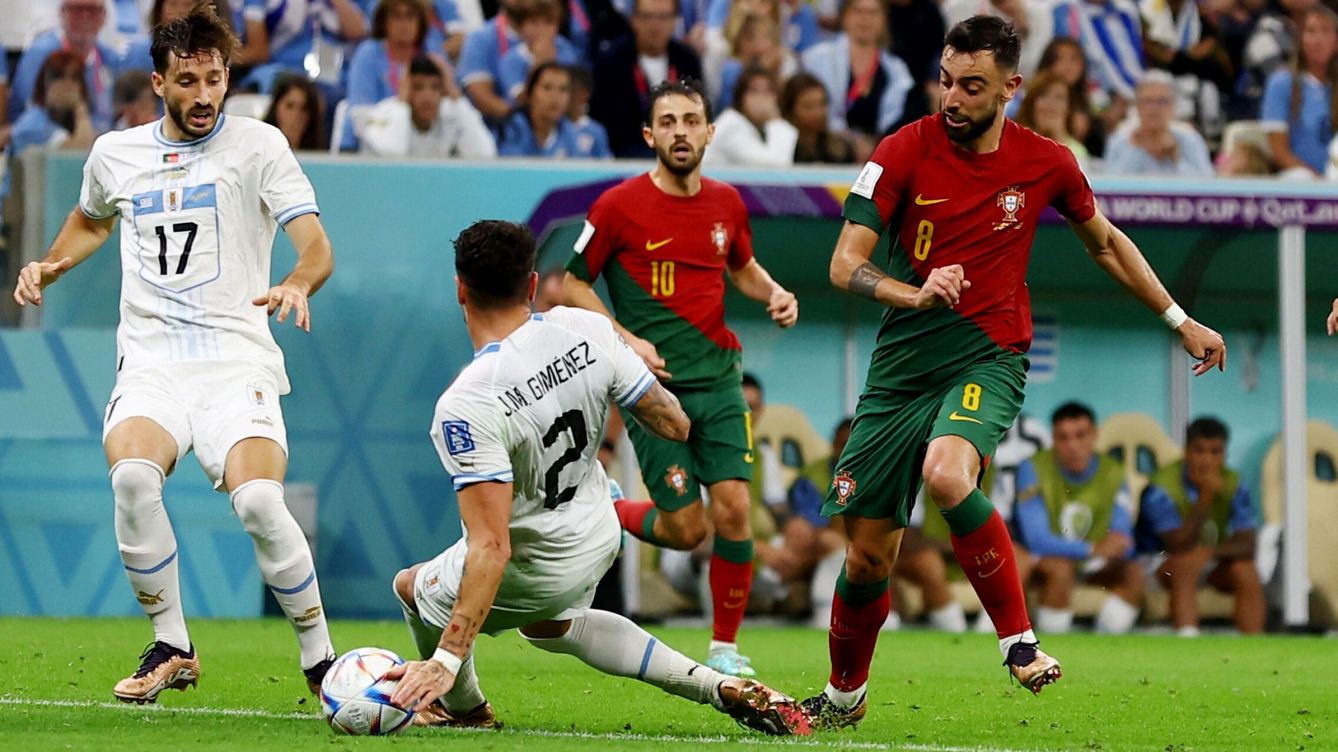 Portugal ganó 2-0 sobre Uruguay en el Mundial Qatar 2022