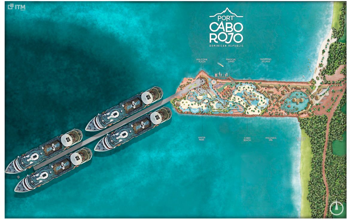Puerto Cabo Rojo presenta propuesta para proyecto de cruceros en Pedernales