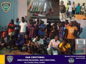 Detienen 74 nacionales haitianos indocumentados en San Cristóbal
