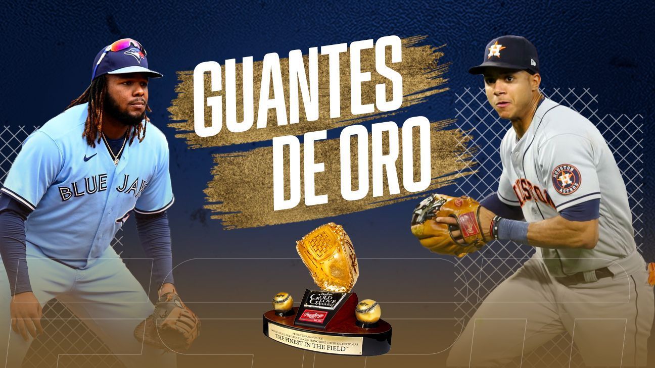 Jeremy Peña y Vladimir Guerrero Jr. ganan Guante de Oro