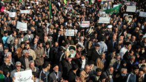 Protestas antigubernamentales entran en su novena semana en Irán 