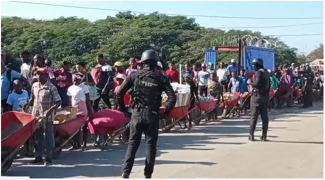 Haití despliega fuerte seguridad en frontera de Juana Méndez