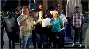 Realizan vigilia en San Cristóbal para reclamar mayor seguridad 
