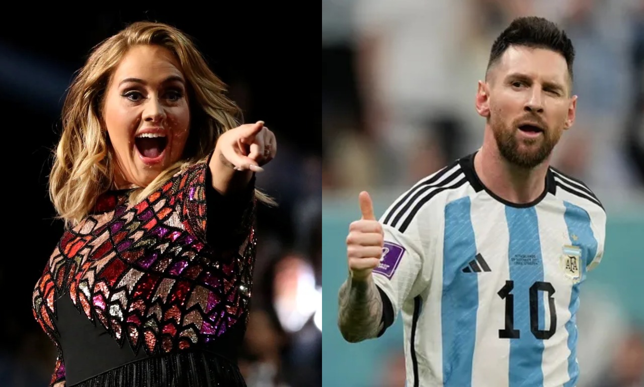 “Te amo, Messi”: el grito de Adele tras la última victoria Argentina