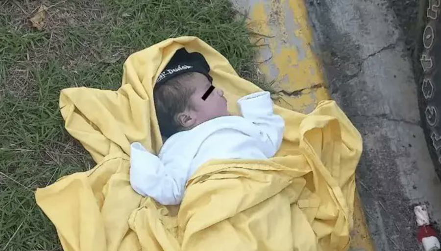 Bebé abandonado en Medio Ambiente permanece en hospital y bajo protección del MP
