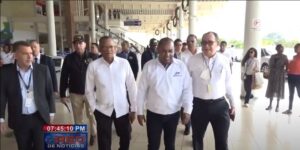 Directores de Aeroportuario y de Migración supervisan Aeropuerto del Cibao