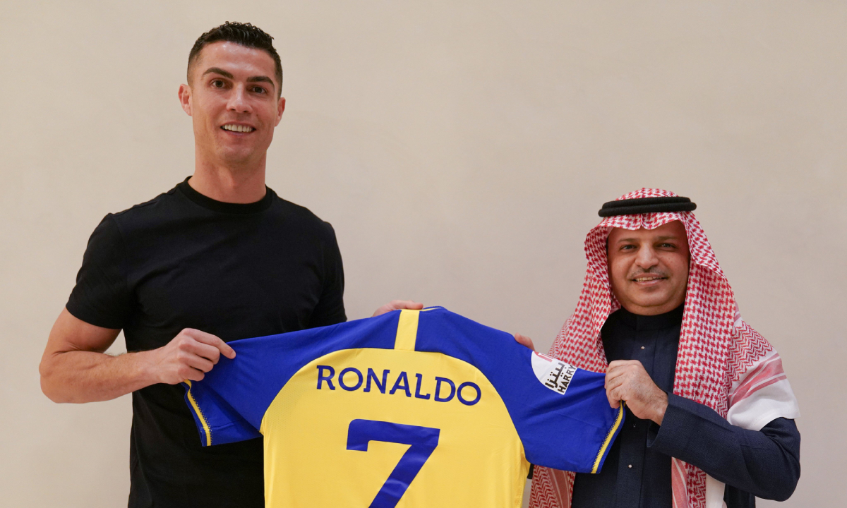 Las primeras imágenes de Cristiano Ronaldo tras fichar por Al Nassr FC