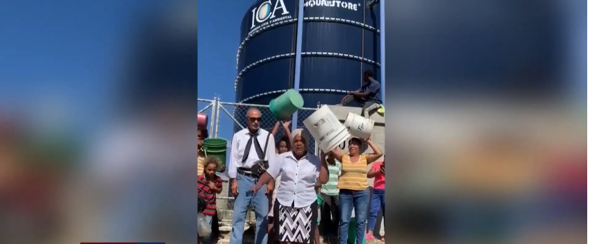 Denuncian problemas en municipio Las Yayas entre ellas escasez de agua potable