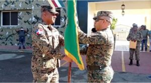 Realizan cambio militar en Décimo Batallón de Infantería del Ejército en Dajabón