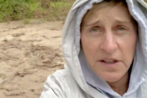 Ellen DeGeneres durante inundaciones en California 'La madre naturaleza no está contenta con nosotros' 