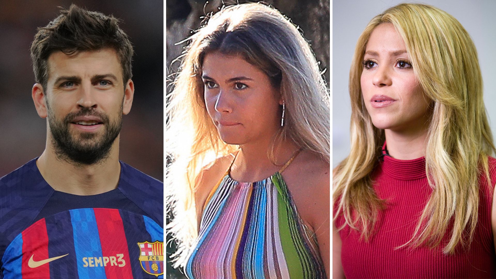 La primera foto de Piqué con Clara vs la primera de Piqué con Shakira