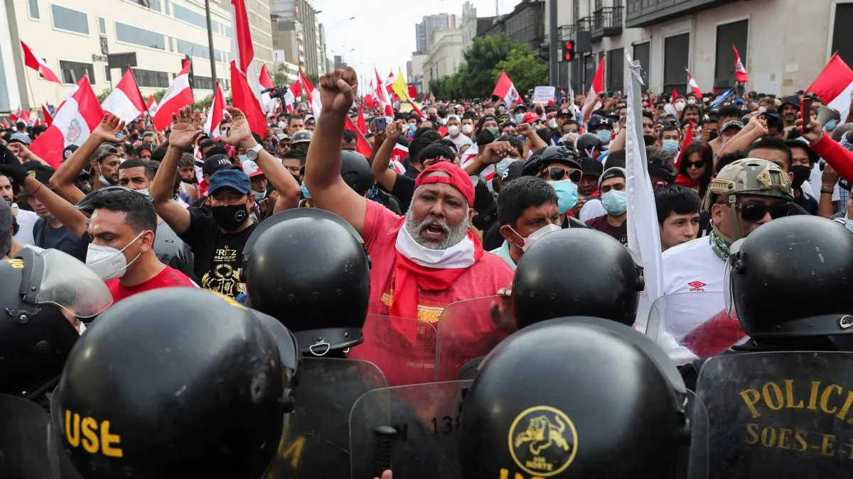 Reanudan protestas en Perú en contra del Gobierno de Boluarte
