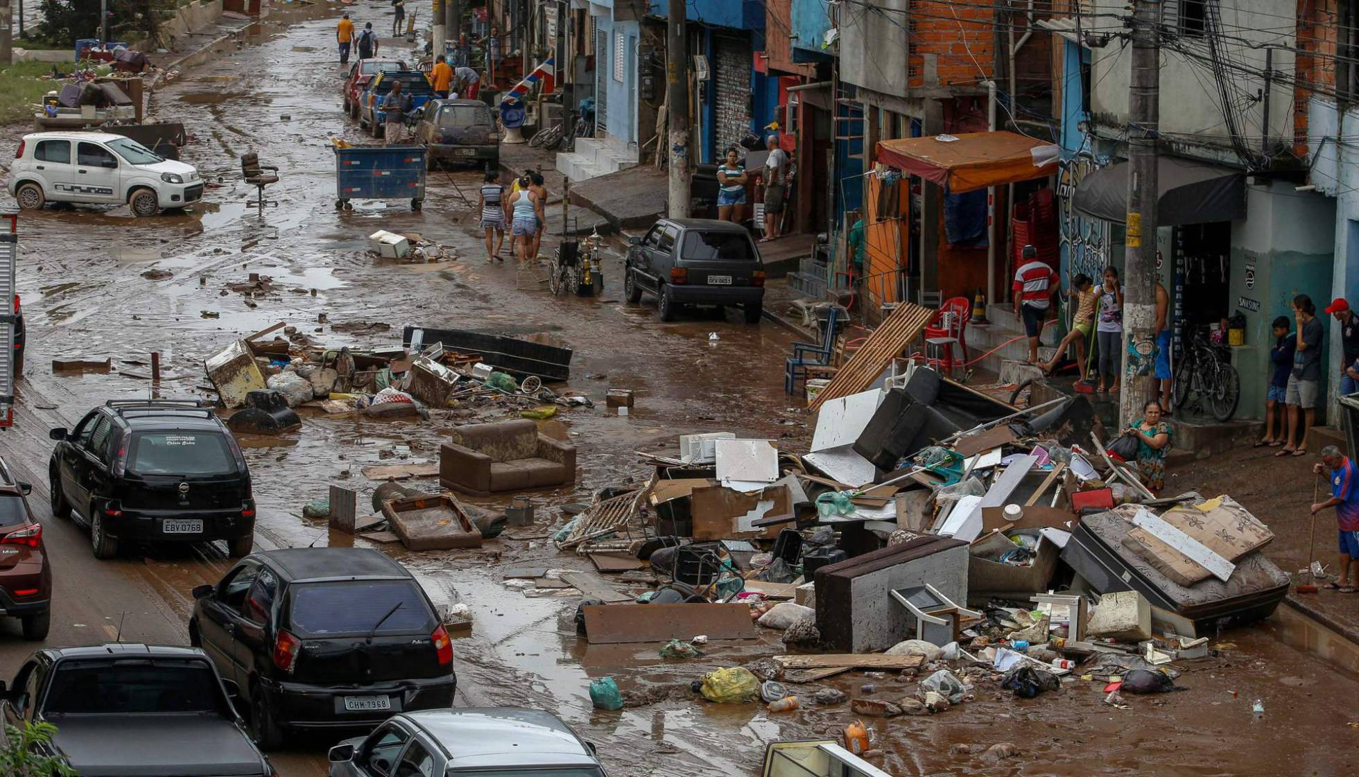 Al menos 36 personas mueren por las lluvias en Sao Paulo, Brasil